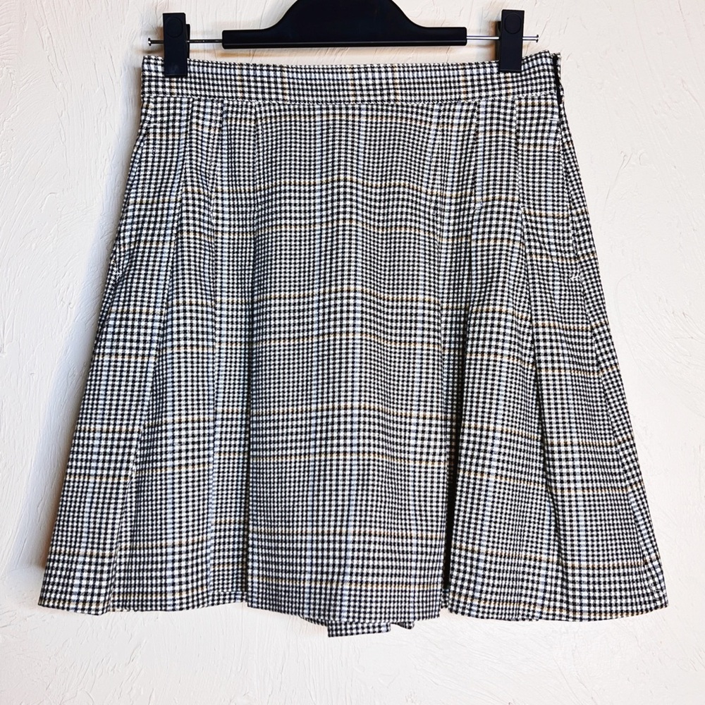 Plaid Tartan Check Pleated Mini Skirt Womens 2 New With Tags | Retro y2K Preppy